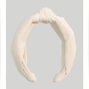 Madewell Knotted Covered Headband NWT